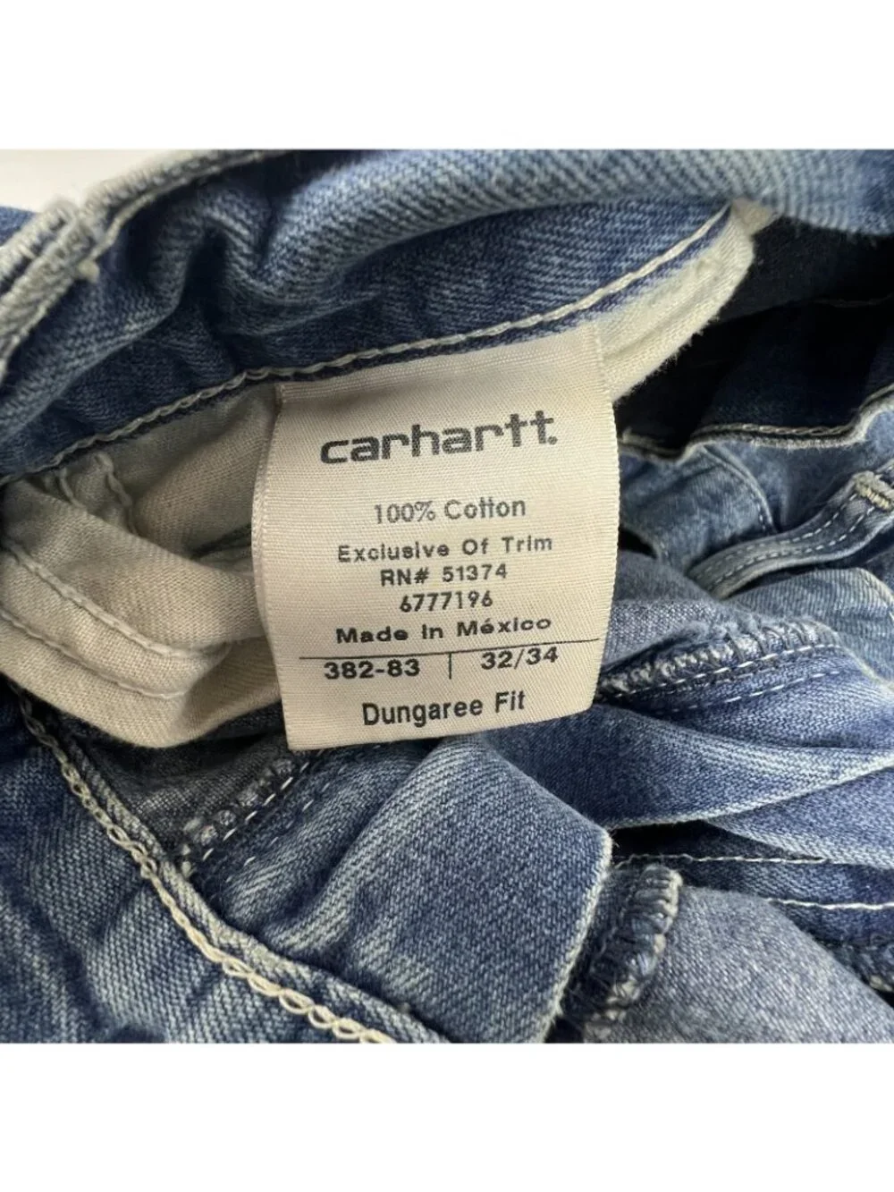 Carhartt Men’s 32” Cut-Off Denim Tool Shorts – Lot of 3 Pairs | Blue Utility - Picture 10 of 16